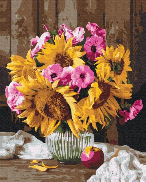 Картина по номерам Brushme Дачный букет 40х50 см в термопакете (BS52735-mt) Картина по номерам Brushme Дачный букет 40х50 см в термопакете (BS52735-mt)