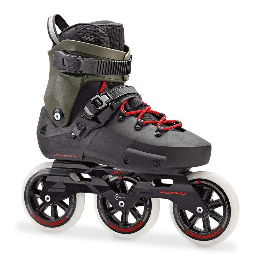 Роликові ковзани Rollerblade TWISTER EDGE 3WD Чорний/Зелений (UHC6A190E916F4E.2B61-4)
