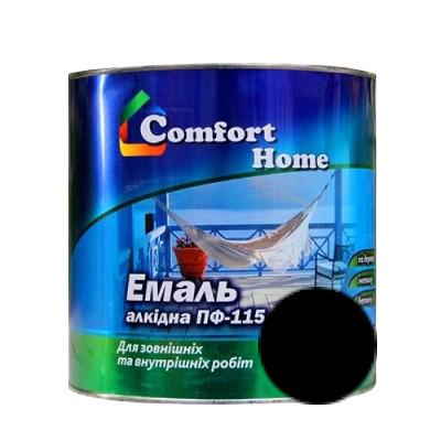 Эмаль алкидная Comfort ПФ-115 2,8 кг Черный (34640964)