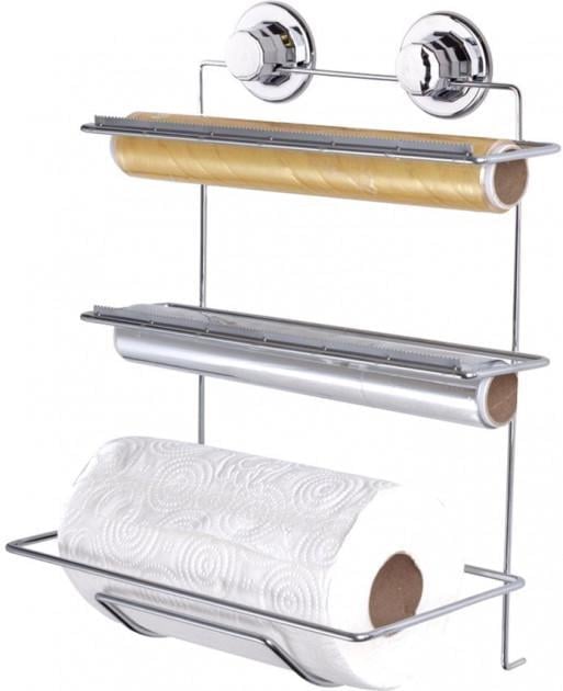 Держатель для полотенец Tekno-Tel DM032 на вакуумной присоске Хром (36753)