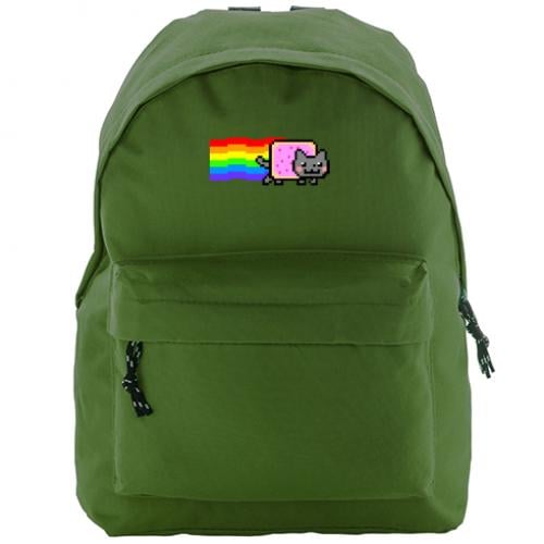 Рюкзак Compact Nyan cat 14 л Оливковый (16023850-29-63035) Рюкзак Compact Nyan cat 14 л Оливковый (16023850-29-63035)