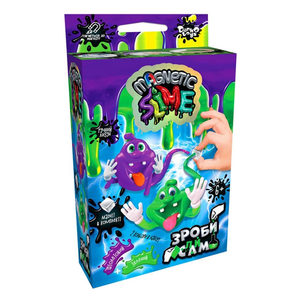 Набор для опытов Danko Toys Crazy Slime Magnetic мини химия Вид 2 от 5 лет (IE-175-E-145)