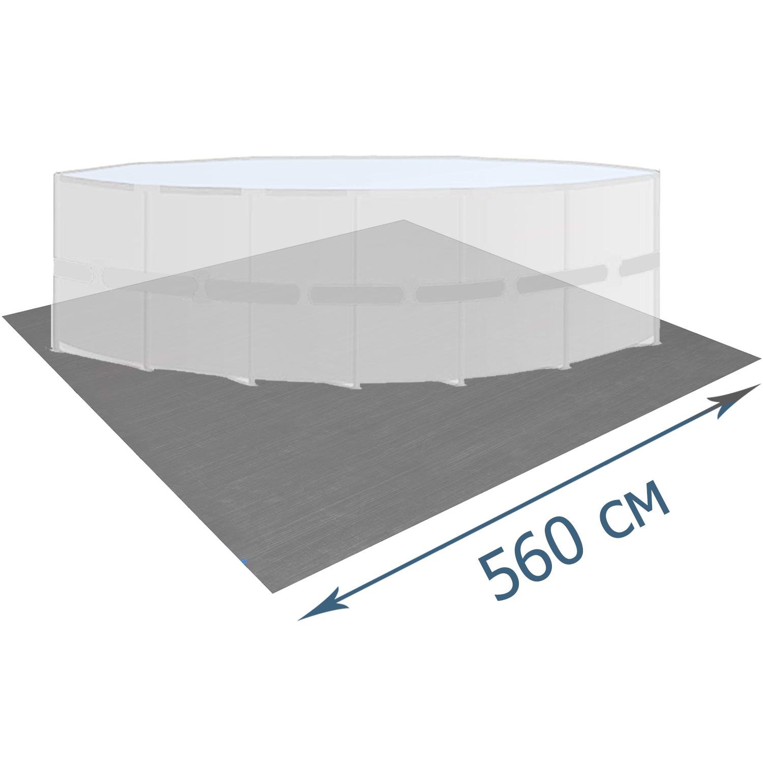 Подстилка под бассейн InPool 55340 560х560 см (175048) - фото 2
