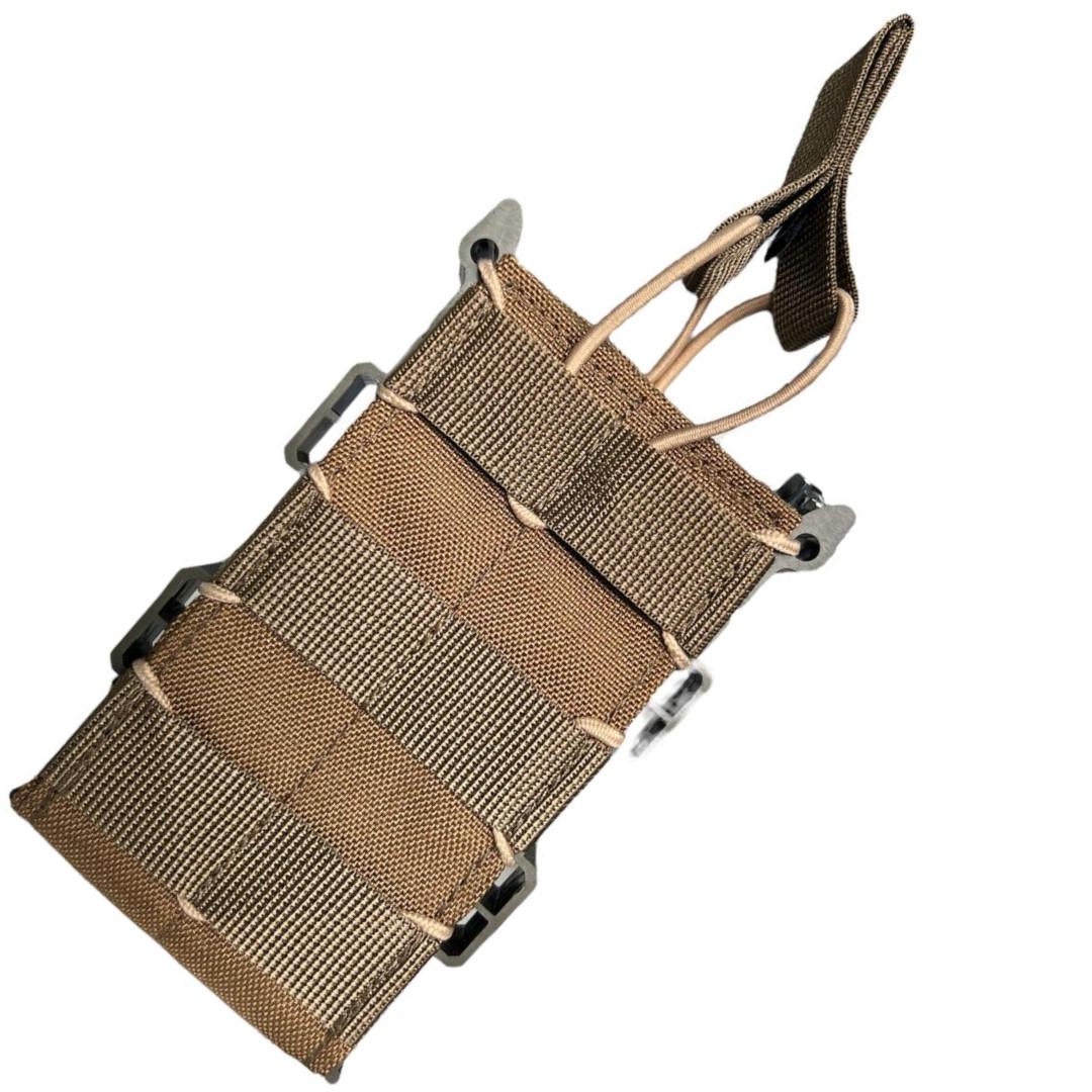 Підсумок LeRoy Cordura для 1 магазину АК відкритий каркасний Coyote (LE3659) - фото 2 Підсумок LeRoy Cordura для 1 магазину АК відкритий каркасний Coyote (LE3659) - фото 2