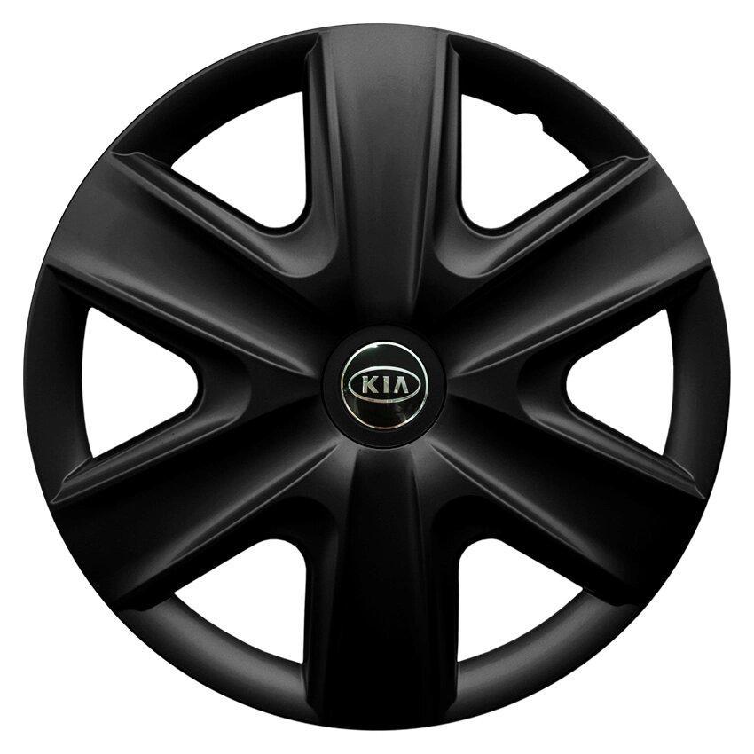 Комплект колпаков JAWOPLAST Hexan R16 для KIA 4 шт. Black (28434962)