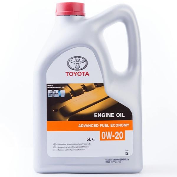 Моторное масло Toyota Fuel Economy Extra 0W-20 5 л (0888086294)