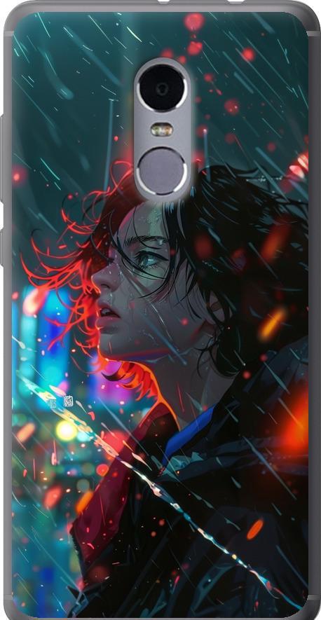 Чехол на Xiaomi Redmi Note 4 Ночные огни (6096u-352-42517)