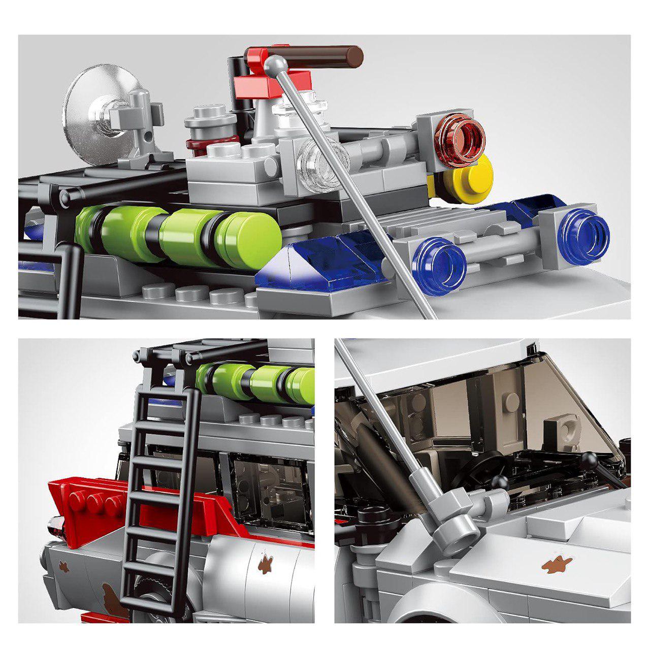 Конструктор машинка Ghostbusters авто мисливців за привидами технік на 603 деталі - фото 7 Конструктор машинка Ghostbusters авто мисливців за привидами технік на 603 деталі - фото 7