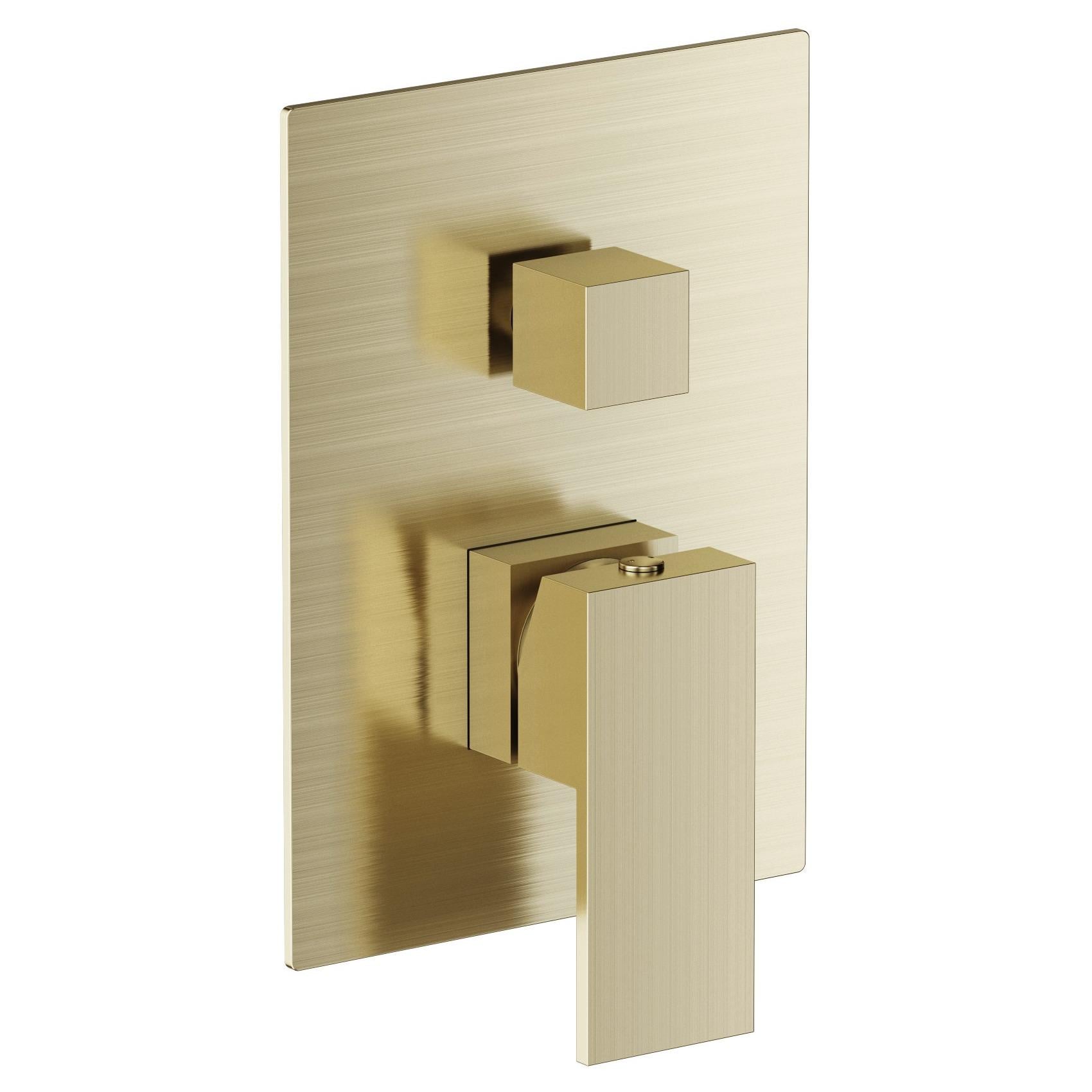 Смеситель для душа VOLLE Pardo однорычажный Золотой матовый (1548.030215)