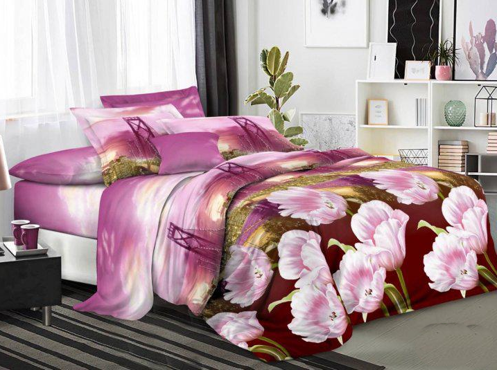 Комплект постельного белья Vital Textile 3D Premium бязь двуспальный 180х220 см (BP2-188) Комплект постельного белья Vital Textile 3D Premium бязь двуспальный 180х220 см (BP2-188)