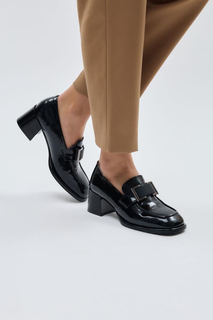 Лофери жіночі LONZA р. 37 Чорний (198920)