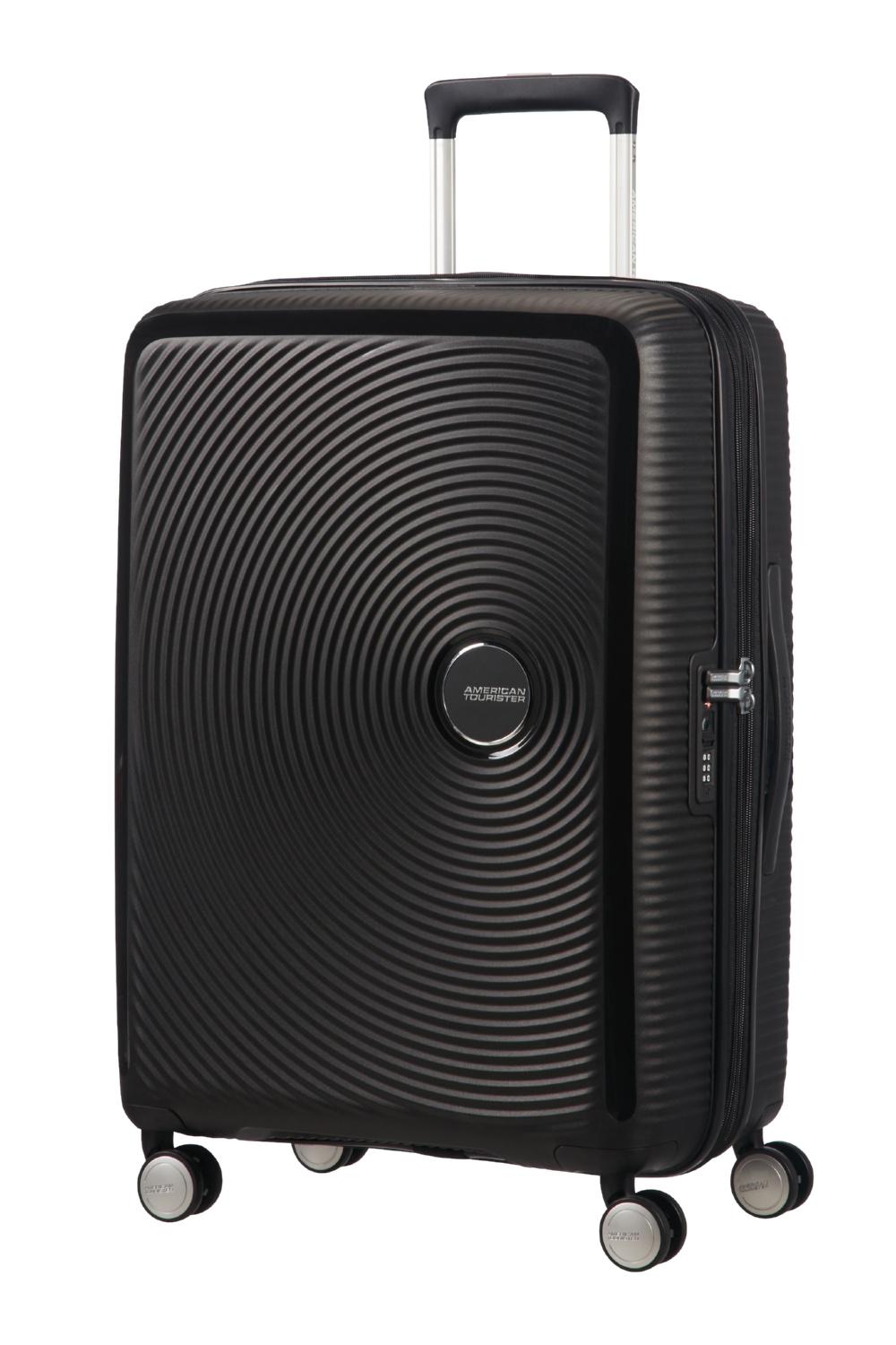 Валіза з розширенням American Tourister Soundbox 67x46,5x29/32 см Чорний (32G-09002) - фото 2