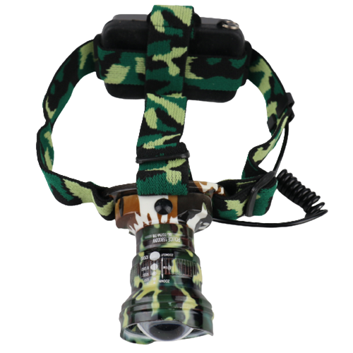 Фонарь налобный Bailong BL-T07M-T6 Камуфляжный (4123772)