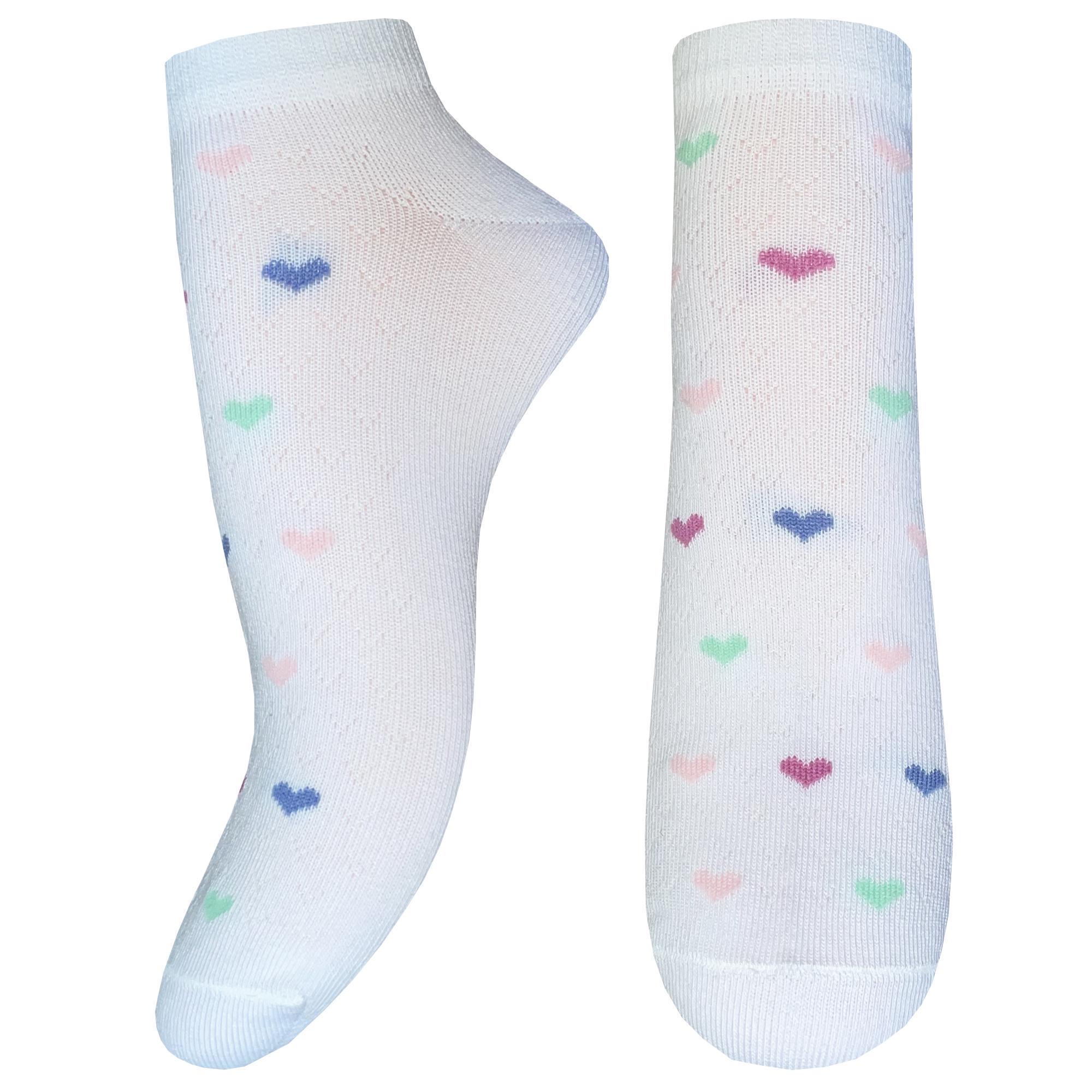 Носки женские демисезонные Легка хода 5640 спортивные р. 23 Белый