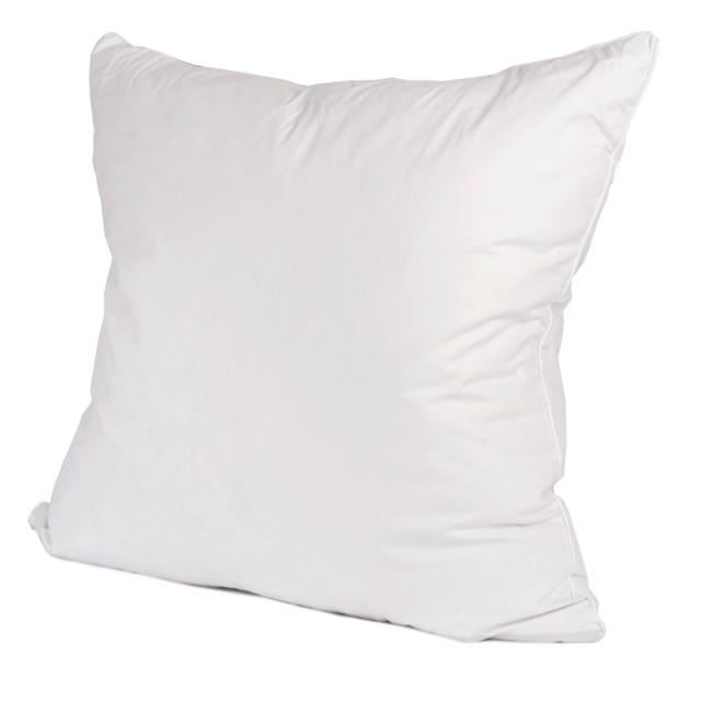 Подушка пухова Ole Home 60х60 см 30% пух 70% перо Білий