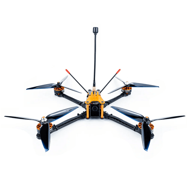 Квадрокоптер DarwinFPV Darwin129 Long Range PNP камера FPV БК 1,5 кг Black (d450)