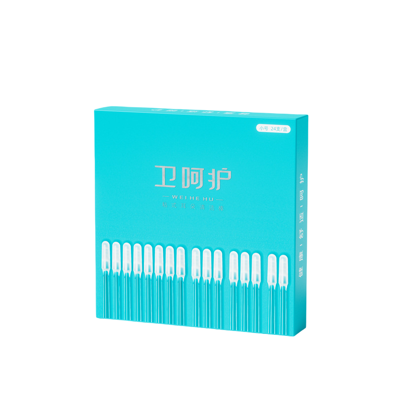 Ушные палочки многоразовые силиконовые в кейсе 24 шт. (29500)