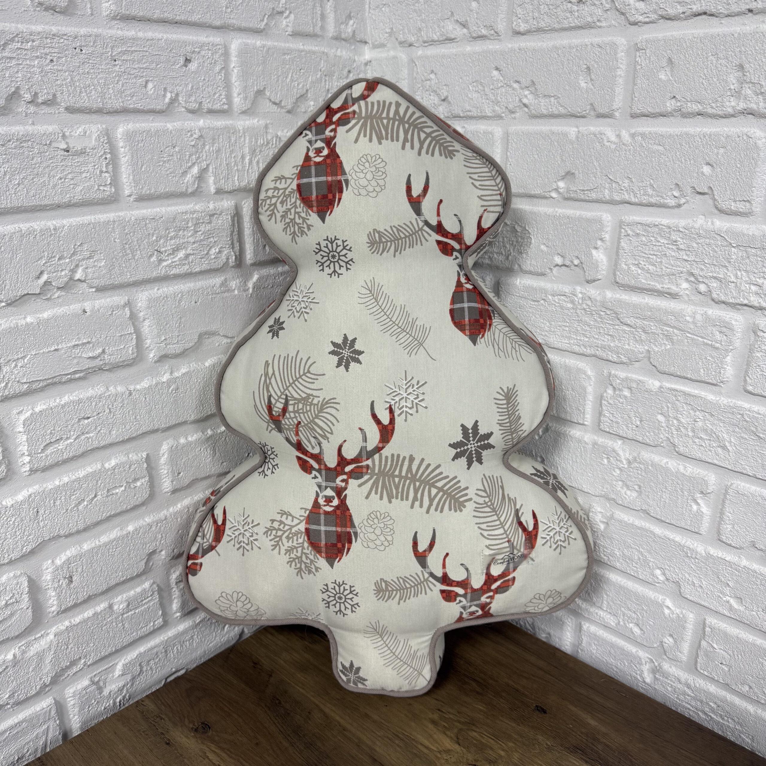 Подушка новогодняя Елка Comfort Home X-mas Deer 45х60 см