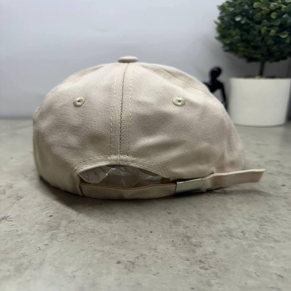 Кепка-бейсболка літня New York OS Молочний (00204) - фото 2