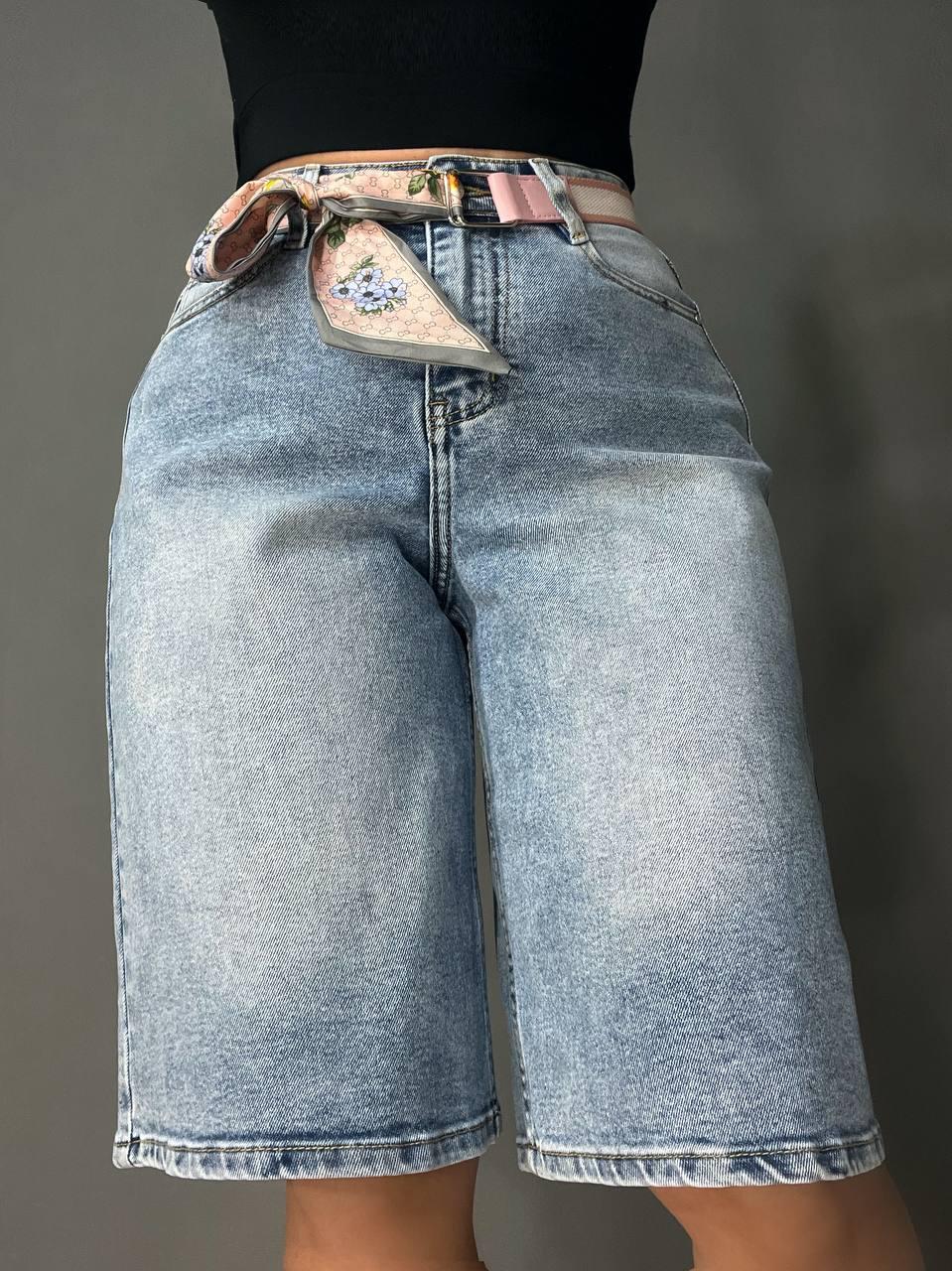 Шорты женские джинсовые Moss 512 бермуды удлиненные с розовым поясом р. 29 Голубой/Розовый (4202) - фото 8 Шорты женские джинсовые Moss 512 бермуды удлиненные с розовым поясом р. 29 Голубой/Розовый (4202) - фото 8