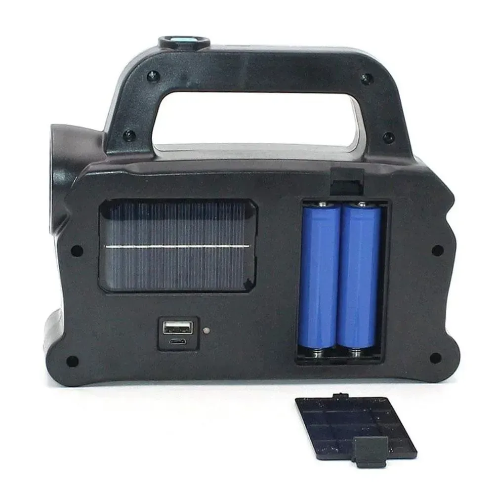 Ліхтар ручний HB 6168 на сонячній батареї акумуляторний (234563737) - фото 7 Ліхтар ручний HB 6168 на сонячній батареї акумуляторний (234563737) - фото 7