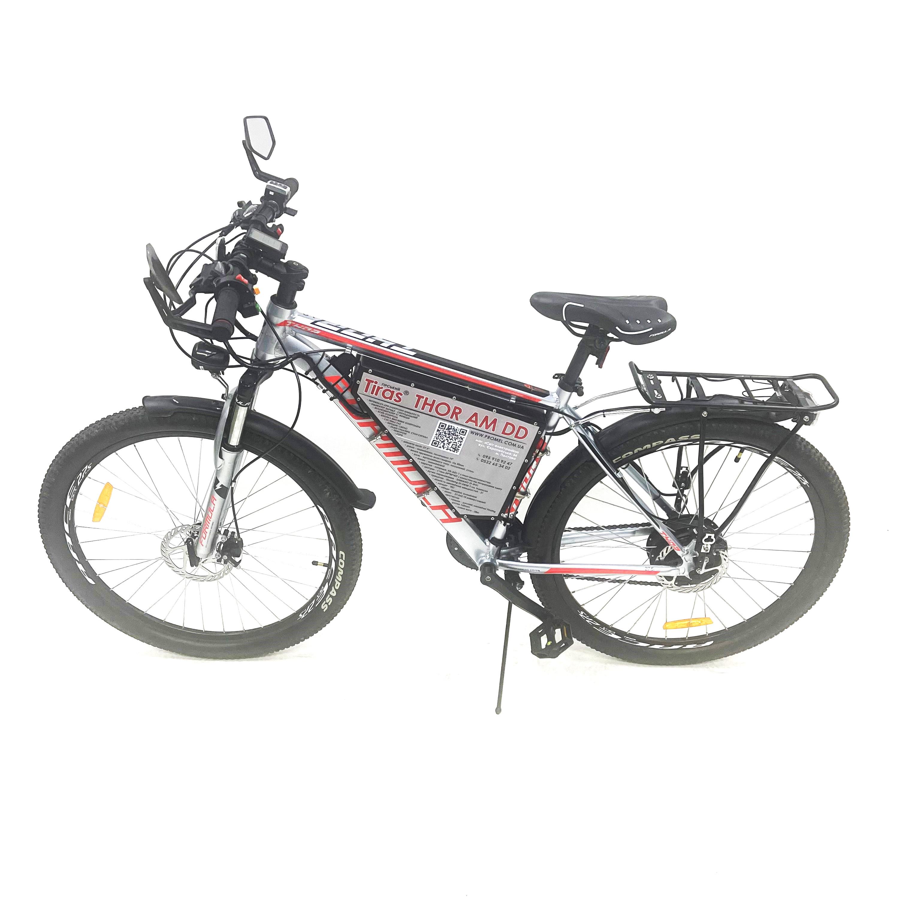 Електровелосипед Tiras THOR DD 48 V/500 W Li-Ion 21700 19Ah 27,5"