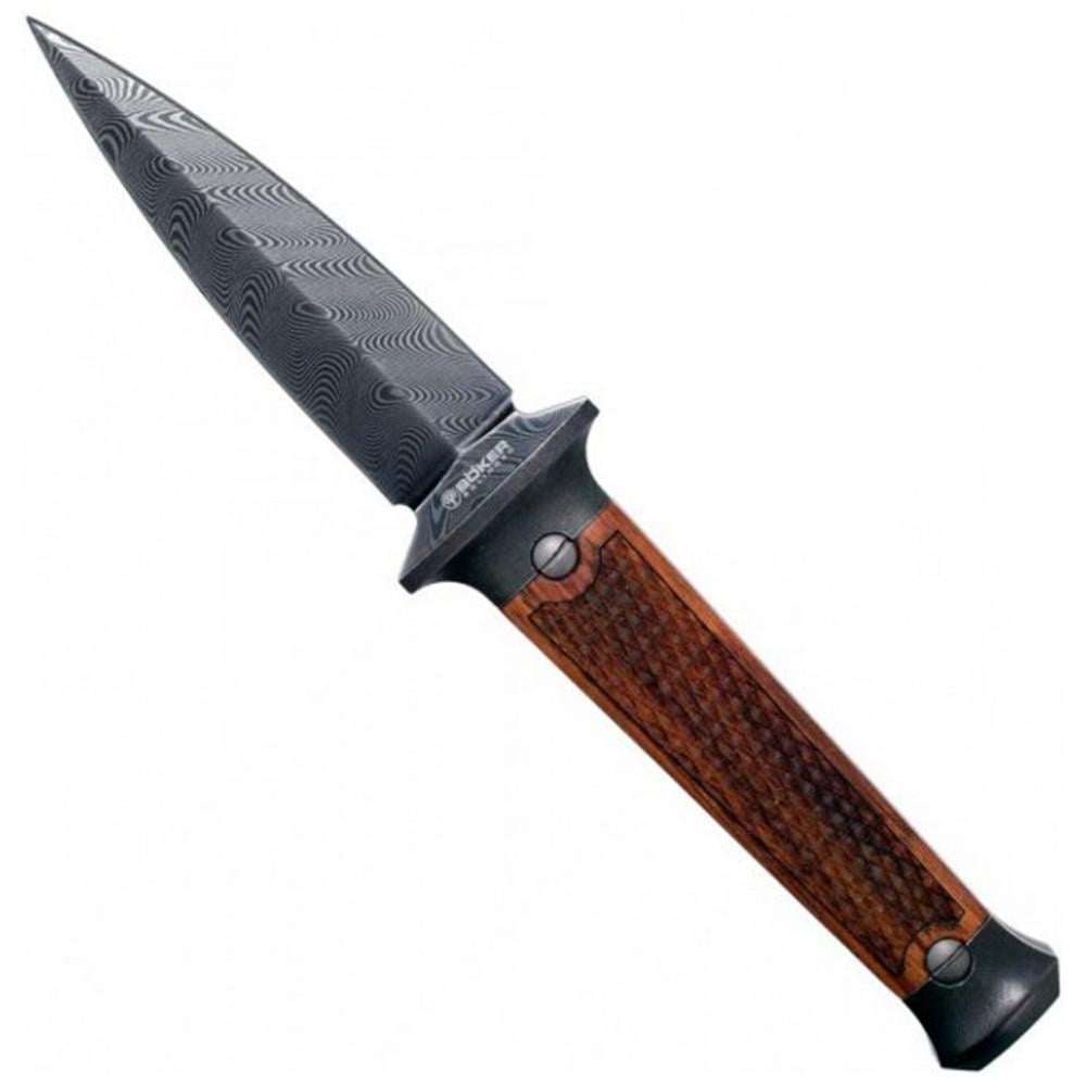 Туристичний ніж Boker P-08 Damast Клинок 8,2 см (121515DAM)