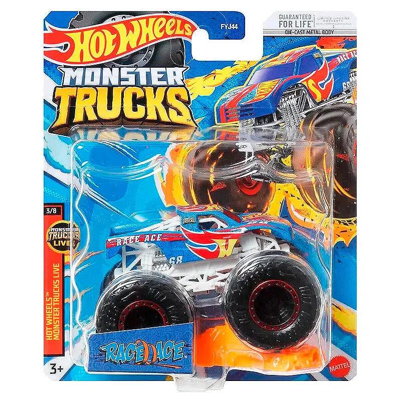 Машинка-внедорожник Hot Wheels Monster truck Race Ace 1:64 (25FGRETG)