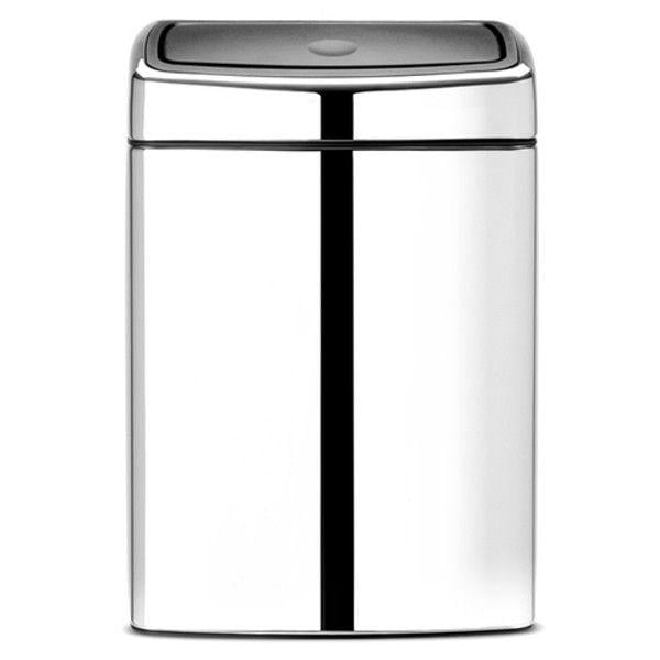 Бак для мусора Brabantia Тouch Bin 10 л Серый (477201)