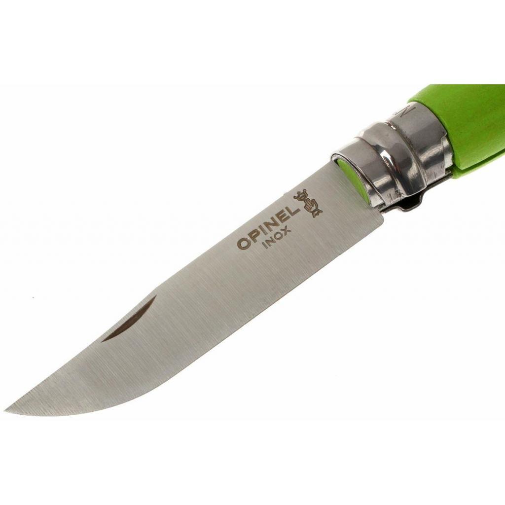 Ніж Opinel №7 Inox VRI Trekking light Green (001442) - фото 2