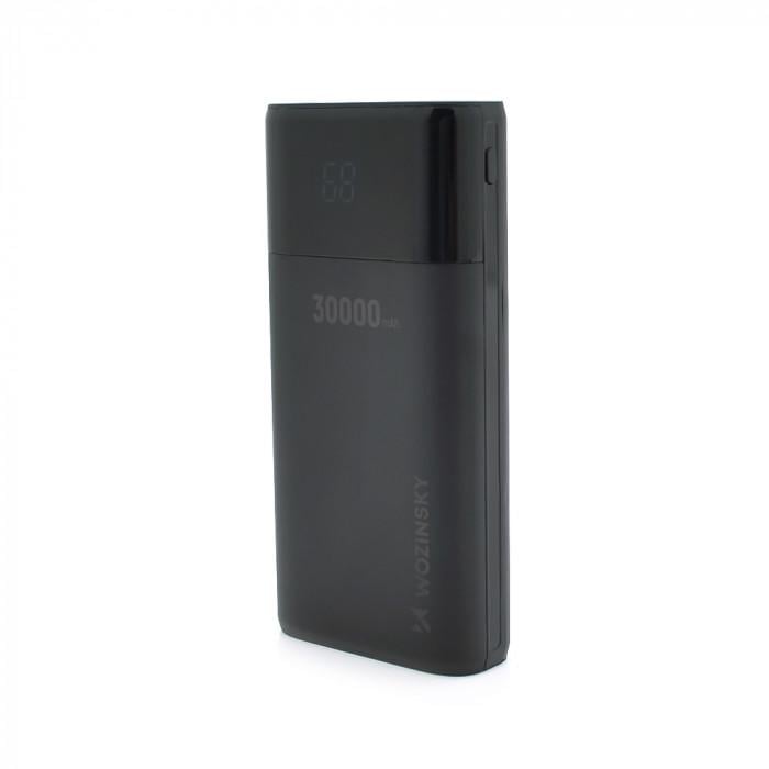 Повербанк Wozinsky WPB-001BK Bipow 30000 mAh Black (WPB-001BK/28829)