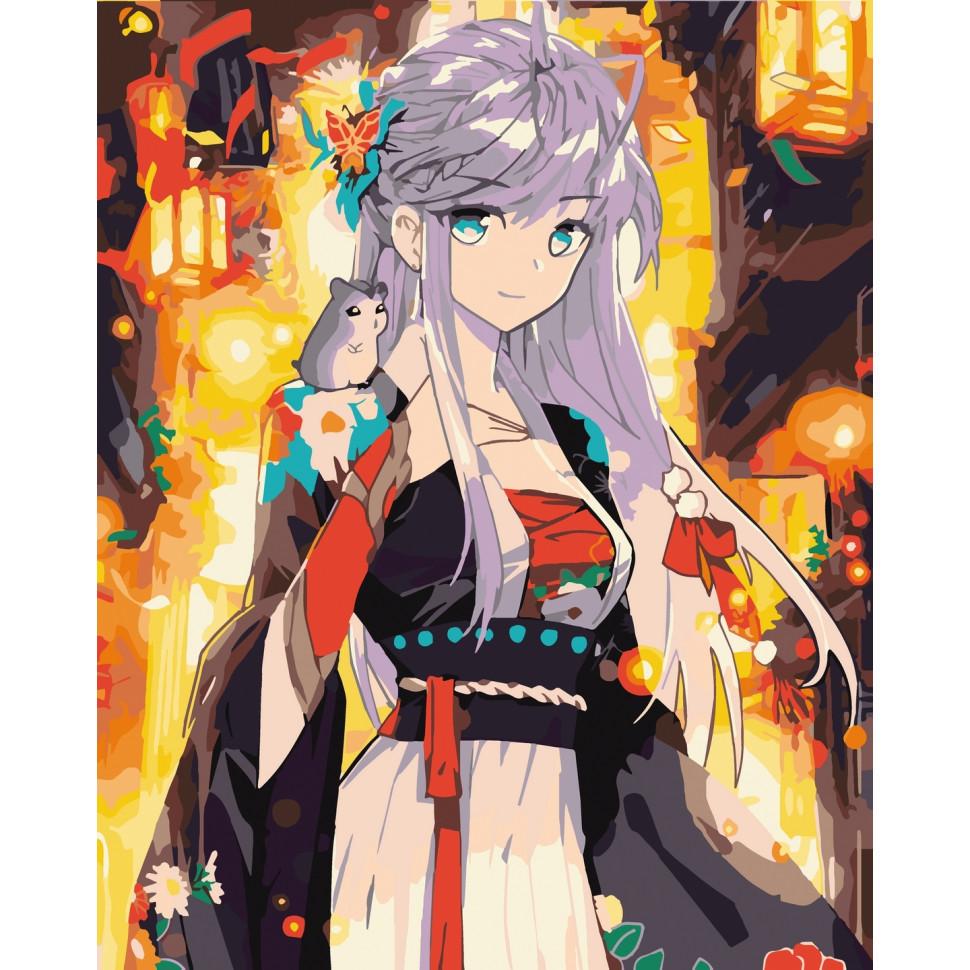 Картина по номерам Art Craft Гейша из района Гион 40x50 см (10329-AC)