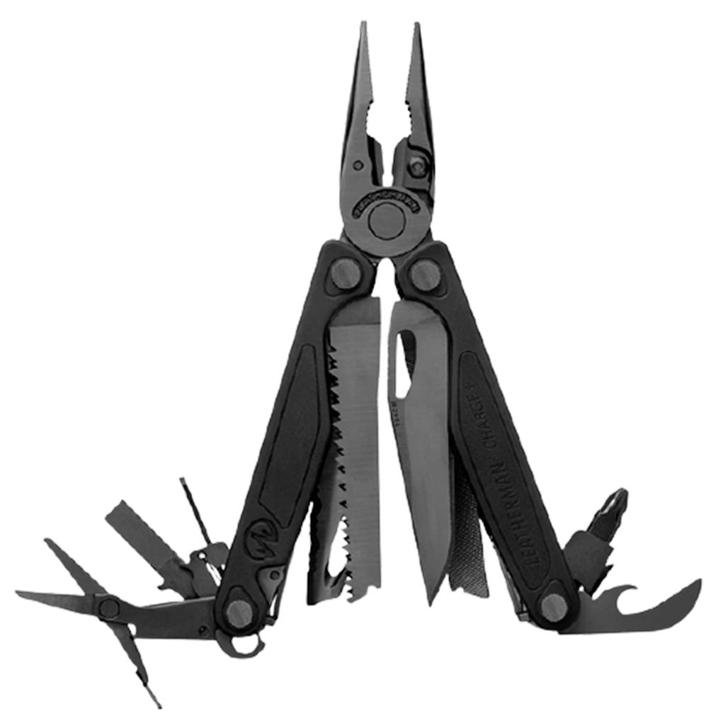 Мультитул Leatherman Charge Plus Black + синтетический чехол (832601)