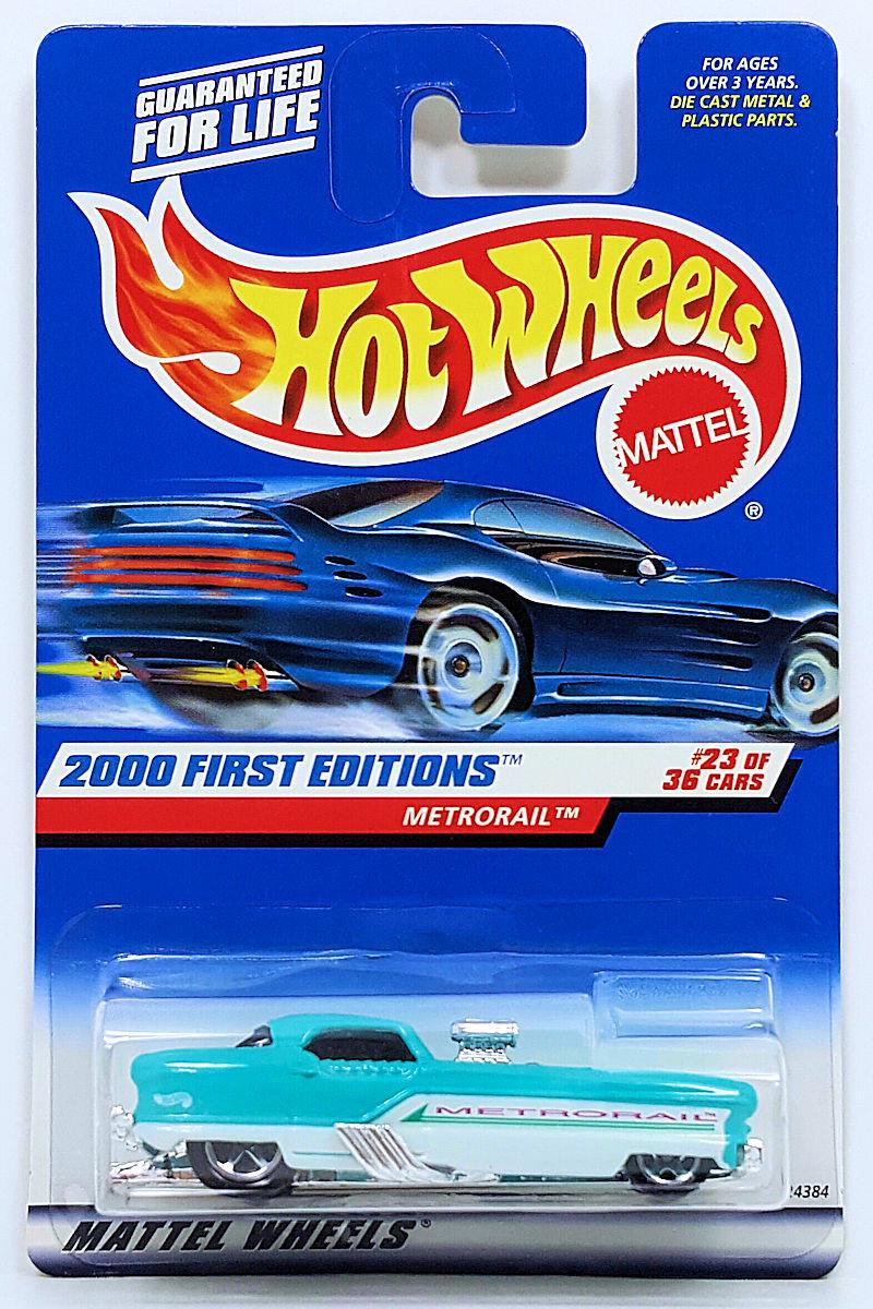 Игрушечная машинка Hot Wheels Metrorail 50 s Nash Metropolitan 2000 First Editions №083 (24384) Игрушечная машинка Hot Wheels Metrorail 50 s Nash Metropolitan 2000 First Editions №083 (24384)