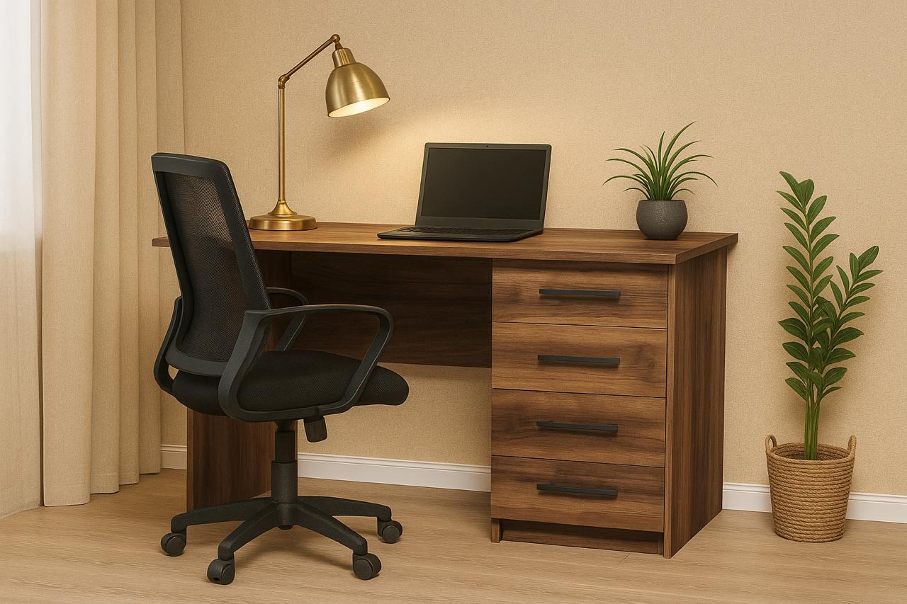 Стол письменный ОП-104+404 Orange-Line Дуб Барокко Ристретто (400952) - фото 2 Стол письменный ОП-104+404 Orange-Line Дуб Барокко Ристретто (400952) - фото 2