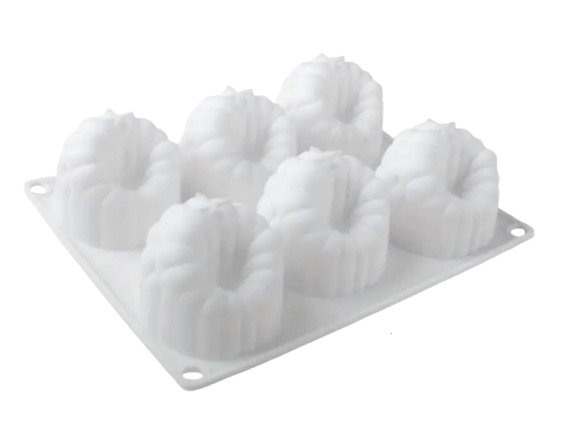 Форма силіконова для євродесертів Малина із 6 шт. (2793282444)