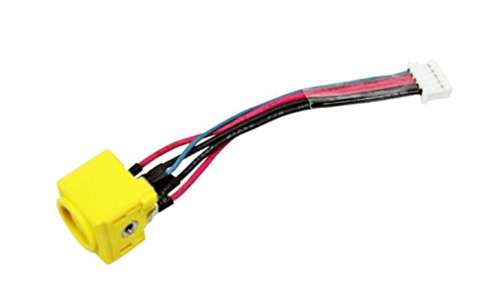 Разьем питания для ноутбука Lenovo Thinkpad T410 T410l 50.4FZ01.001 с кабелем/гнездо/шлейф для зарядки (1824825069)