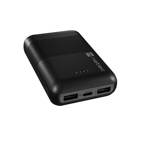 Портативное зарядное устройство Natec 10000 mAh Trevi Compact Black (NPB-1941) - фото 3