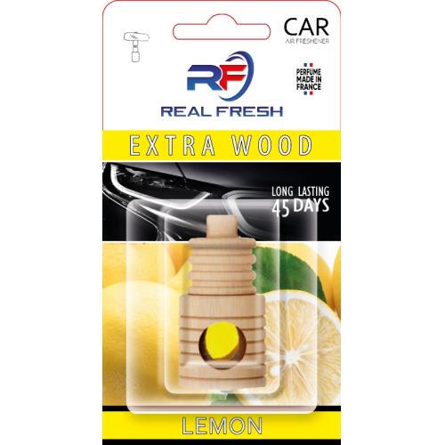 Освіжувач повітря REAL FRESH EXTRA WOOD Lemon рідкий 5 мл