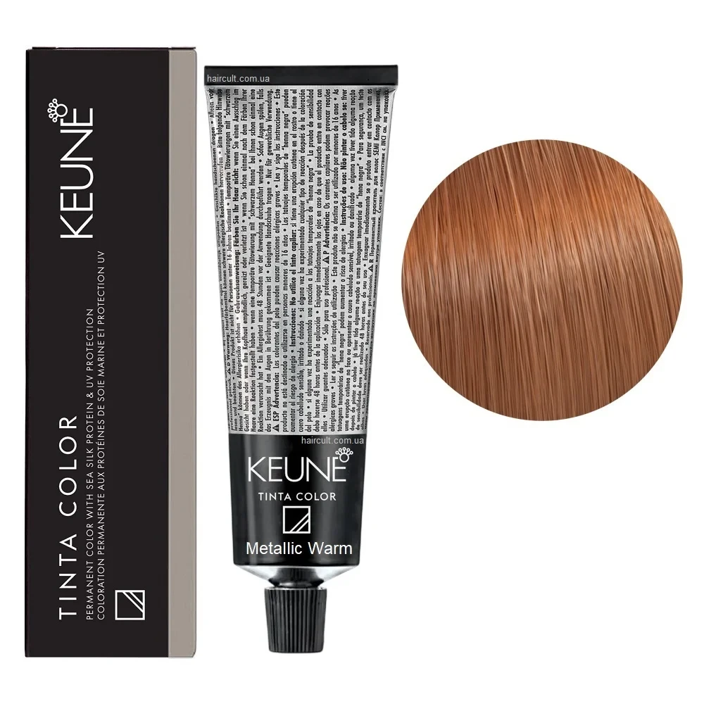 Краска для волос стойкая Keune Tinta Color Metallic Warm 60 мл