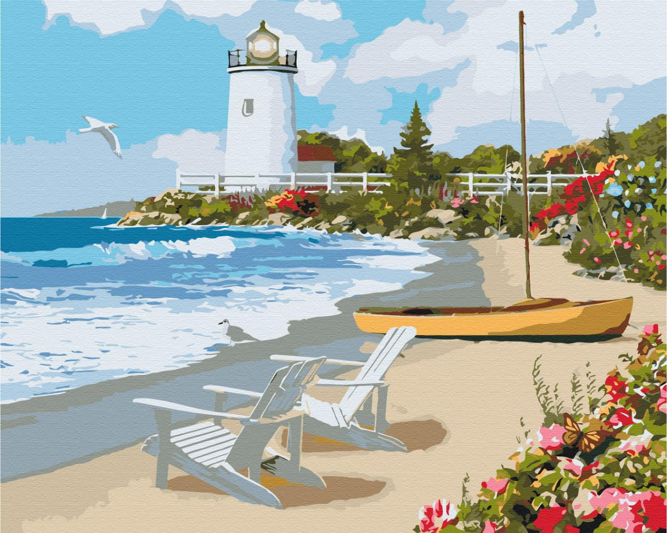 Картина по номерам Brushme Маяк 40x50 см (BS51549)