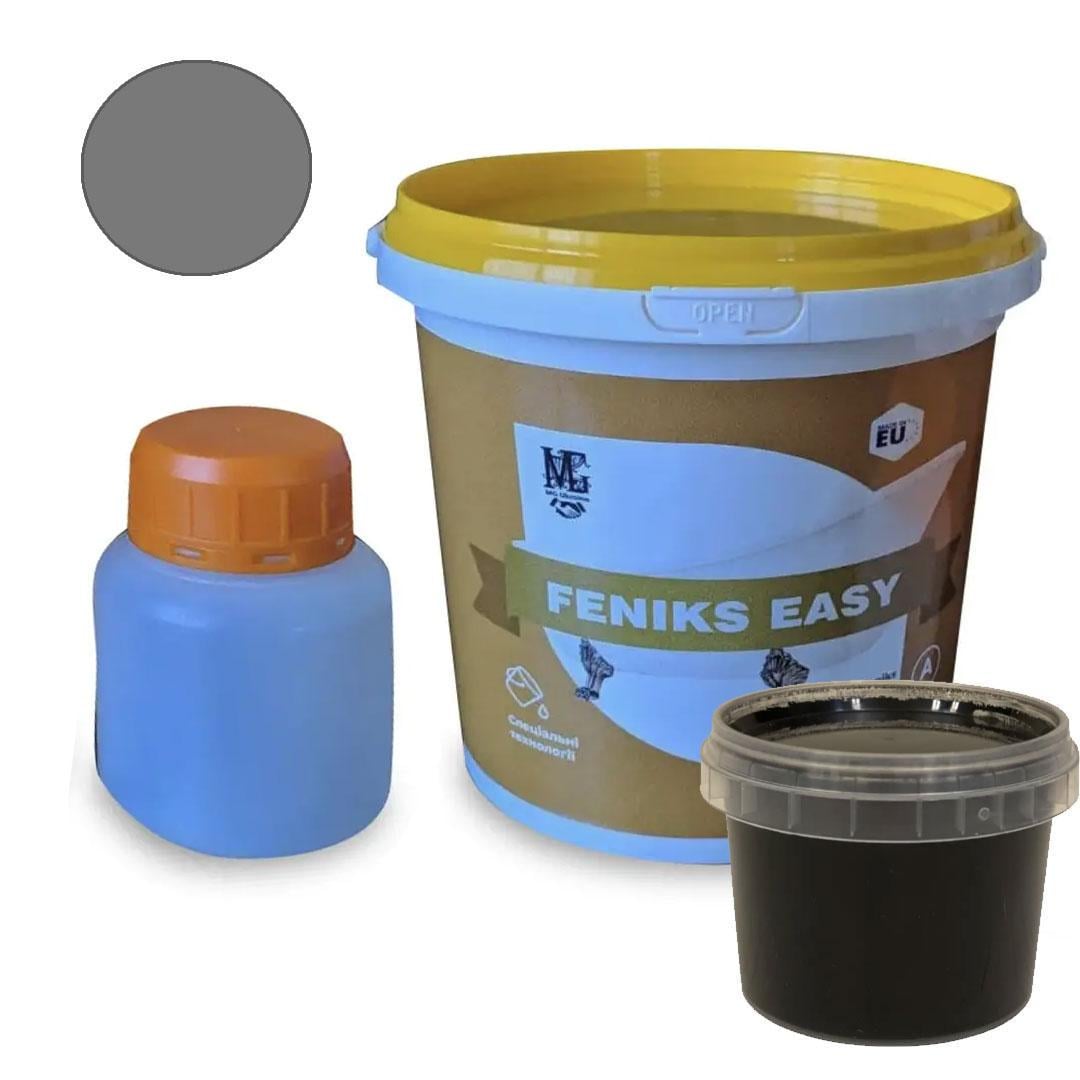 Краска эмаль для реставрации ванн Fеniks Easy 800 г Черный (23915753)