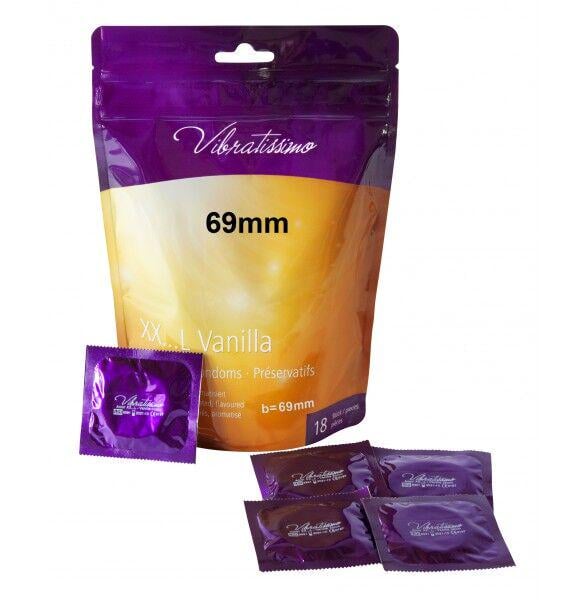 Презервативи широкі Vibratissimo XX ... L Vanilla 69 мм 18 шт. (8115060325)