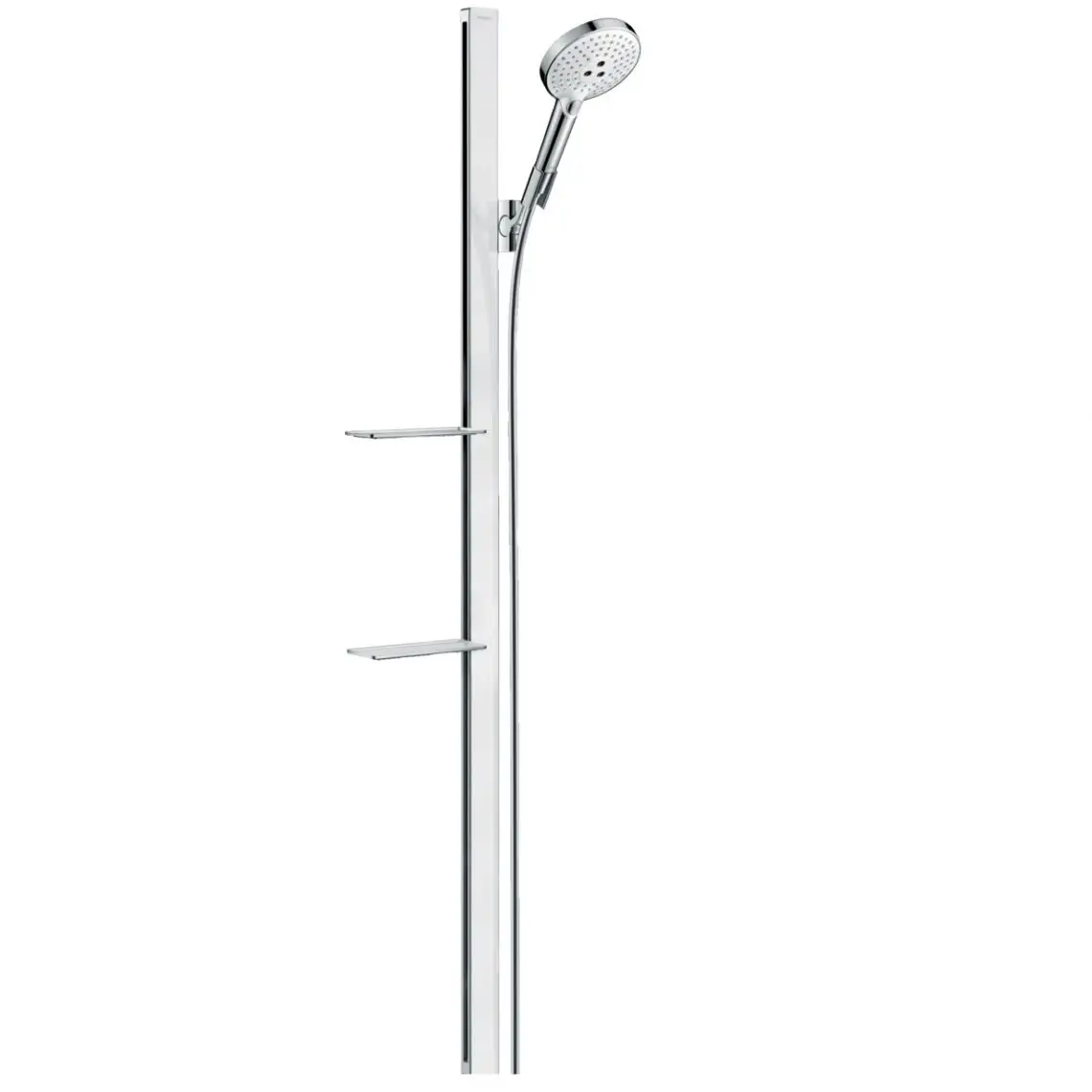 Душовий набір Hansgrohe Raindance Select S 3Jet EcoSmart 9 л/хв 120x150 см White/Chrome (27647400)