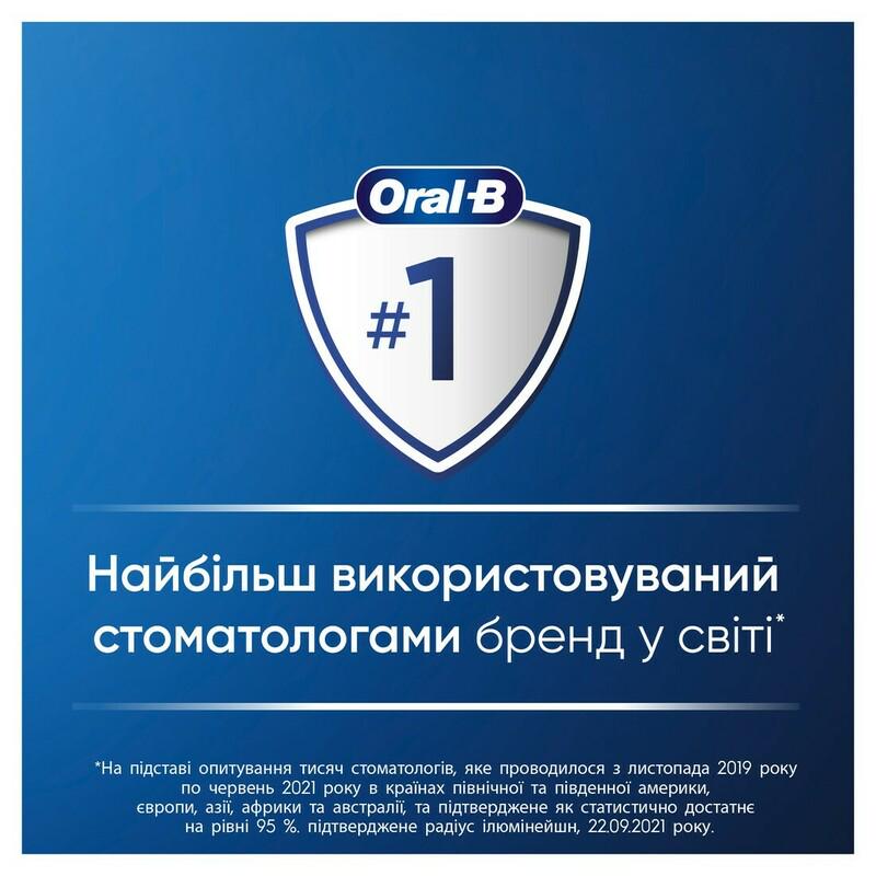 Набір електричних зубних щіток Braun Oral-B Vitality D103 Pro Family Pack 3 режими 2 шт. White/Black (5436646) - фото 10