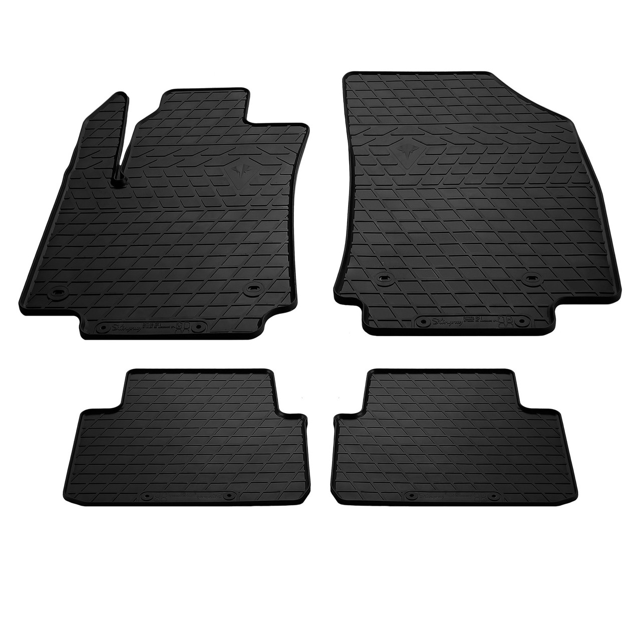 Коврики автомобильные Stingray Citroen C3 AIRCROSS 4 шт. Черный (1545547940)