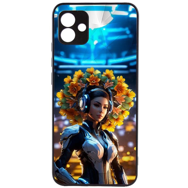 Противоударный TPU+PC Чехол Prisma Ladies для Samsung Galaxy A04 Cyberpunk