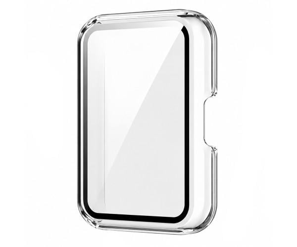 Чехол с защитным стеклом Protective Cover with Glass для Huawei Band 11 Pro Прозрачный