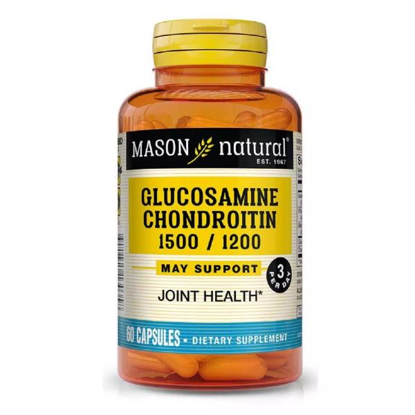 Препарат для суставов и связок Mason Natural Glucosamine Chondroitin 60 капс. (000021118) Препарат для суставов и связок Mason Natural Glucosamine Chondroitin 60 капс. (000021118)