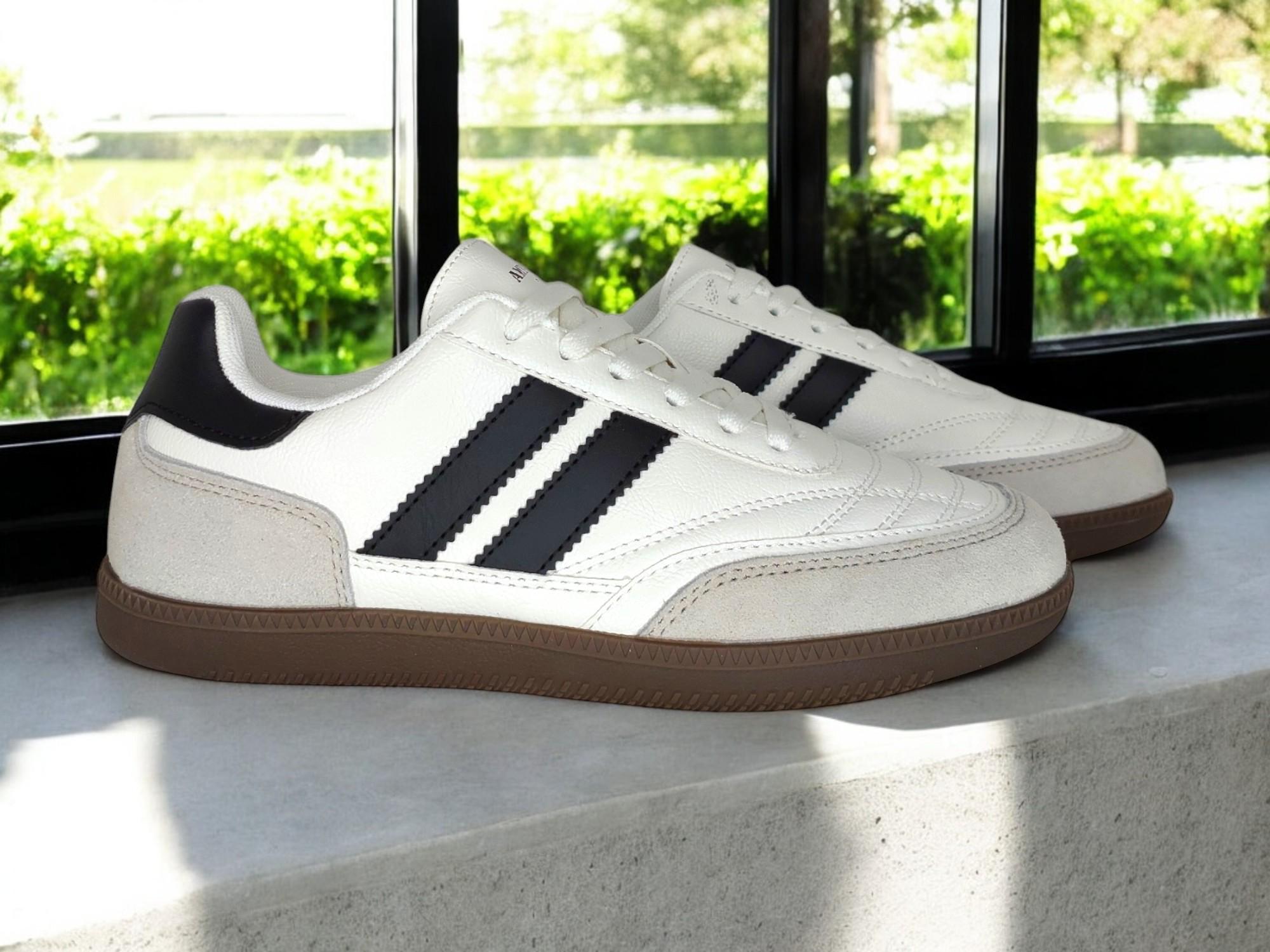 Кроссовки American club 32W натуральная кожа р. 42 Белый (25186377)